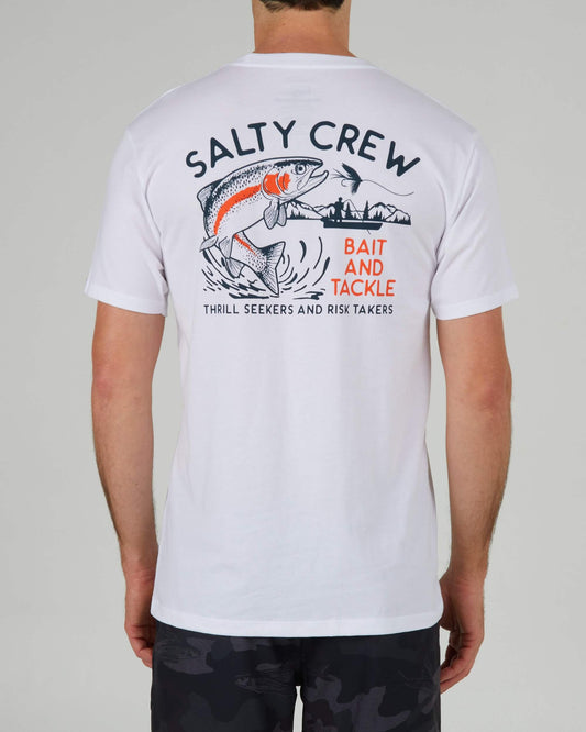 Salty Crew Heren - Vliegenval Premium S/S Tee - White