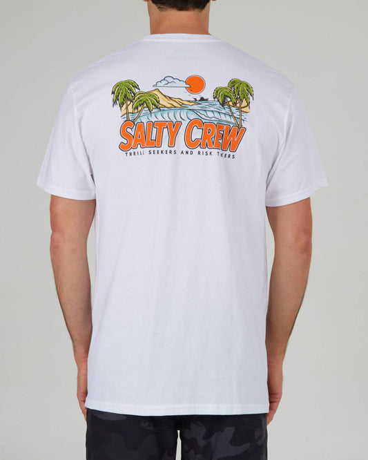 Salty Crew Hommes - Tropicali Standard S/S Tee - White