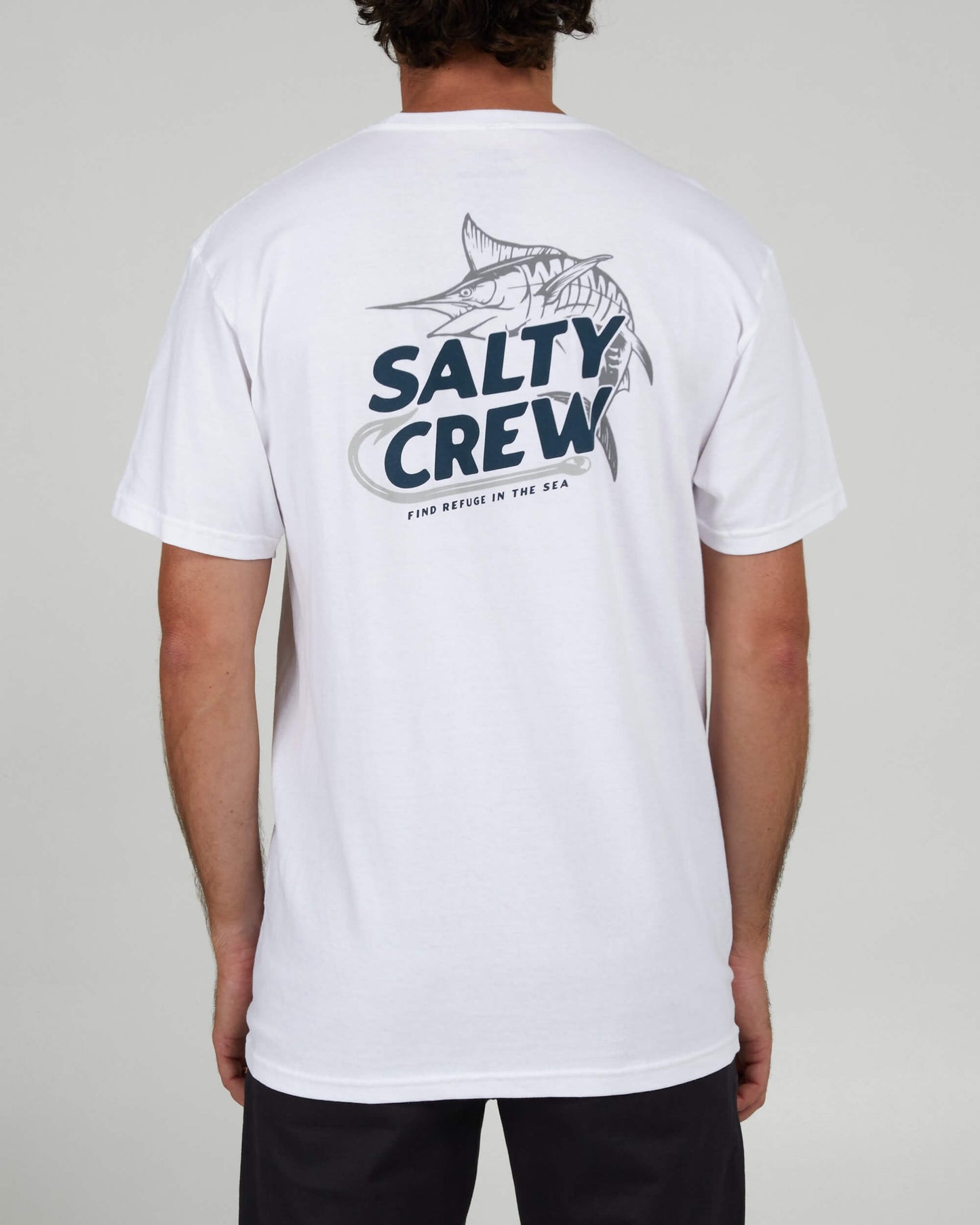 Salty Crew Men - Hook Up Classic S/S Tee - White