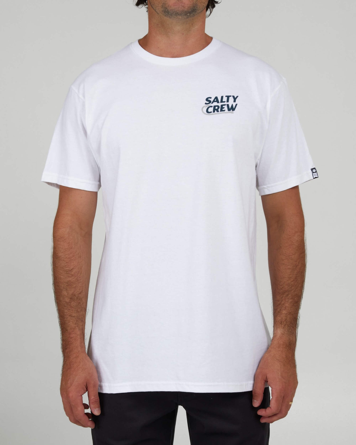 Salty Crew Uomo - Hook Up Classic P/E Tee - White