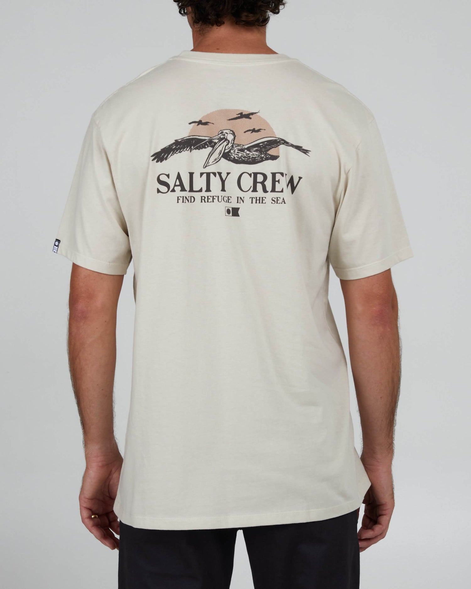 Salty Crew Hombres - Soarin Premium S/S Tee - Bone