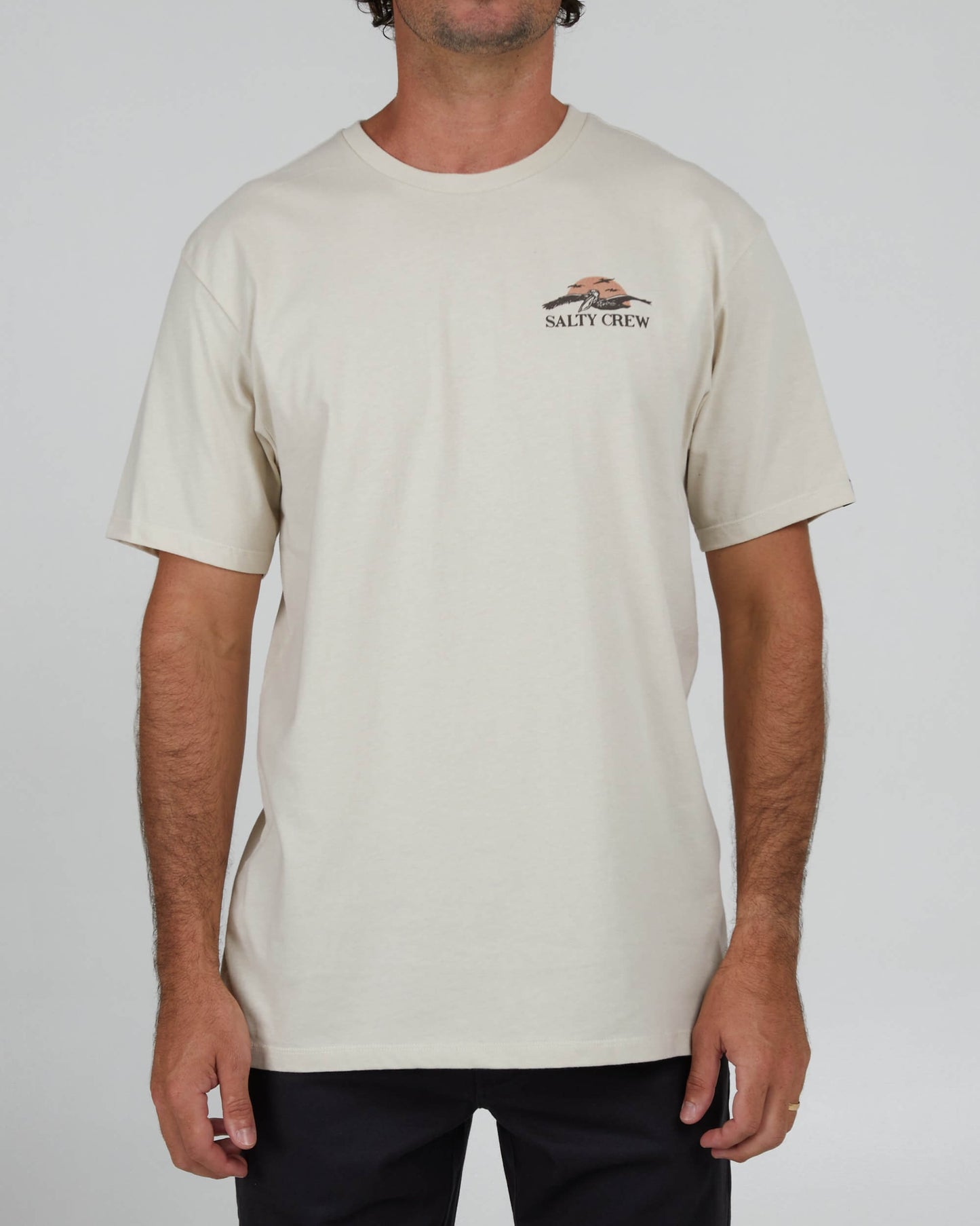 Salty Crew Homem - Soarin Premium S/S Tee - Bone