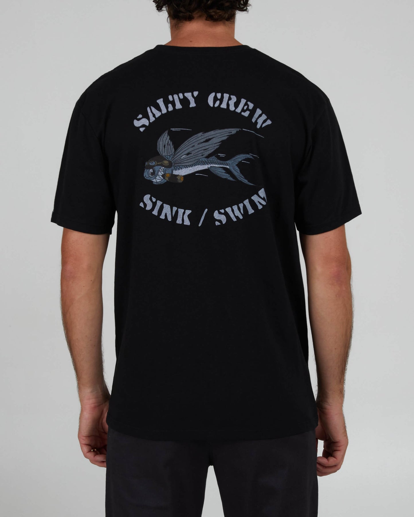 Salty Crew Men - Kamikaze Premium S/S Tee - Black