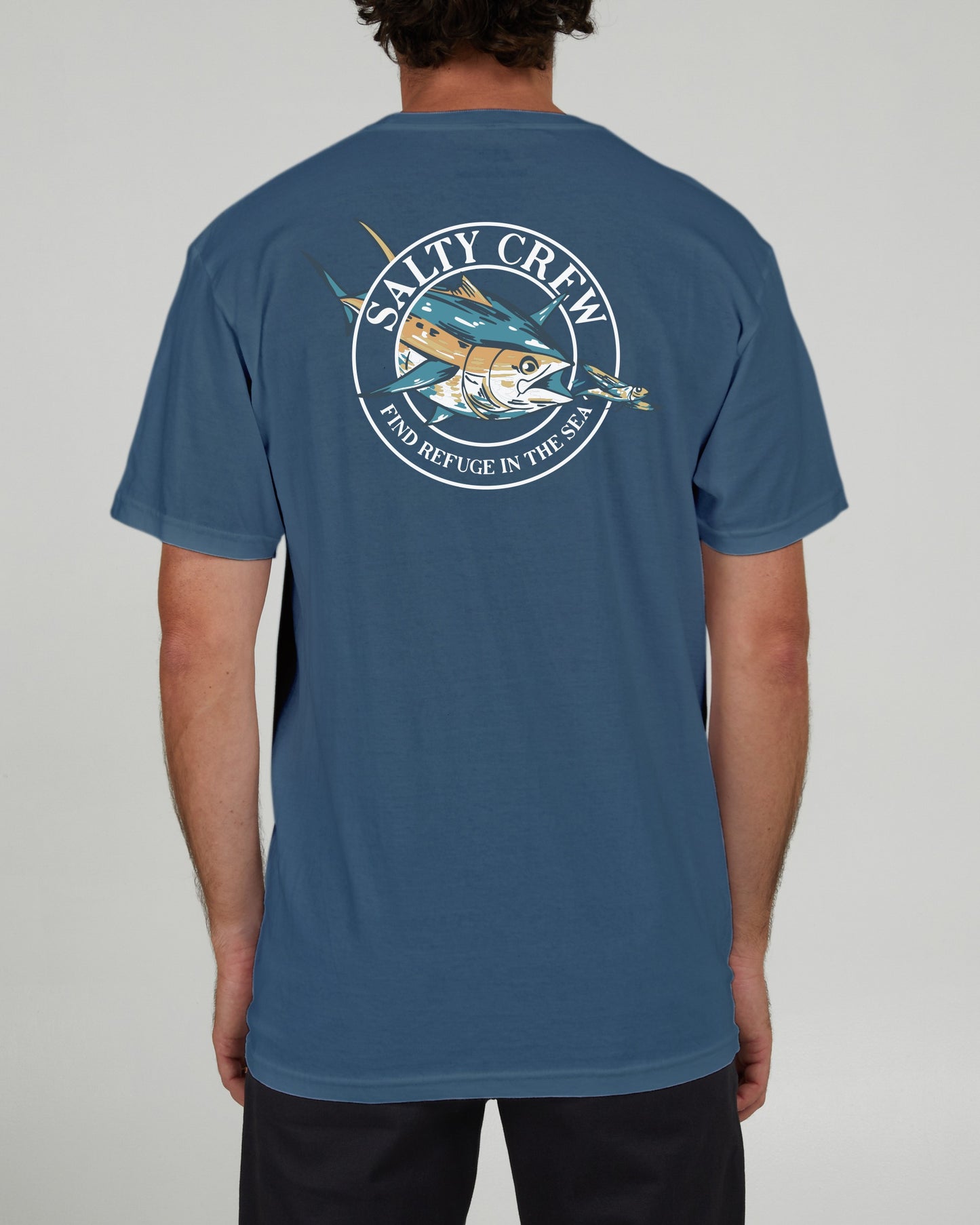 Salty Crew Men - Chaser Classic S/S Tee - Pigment Slate