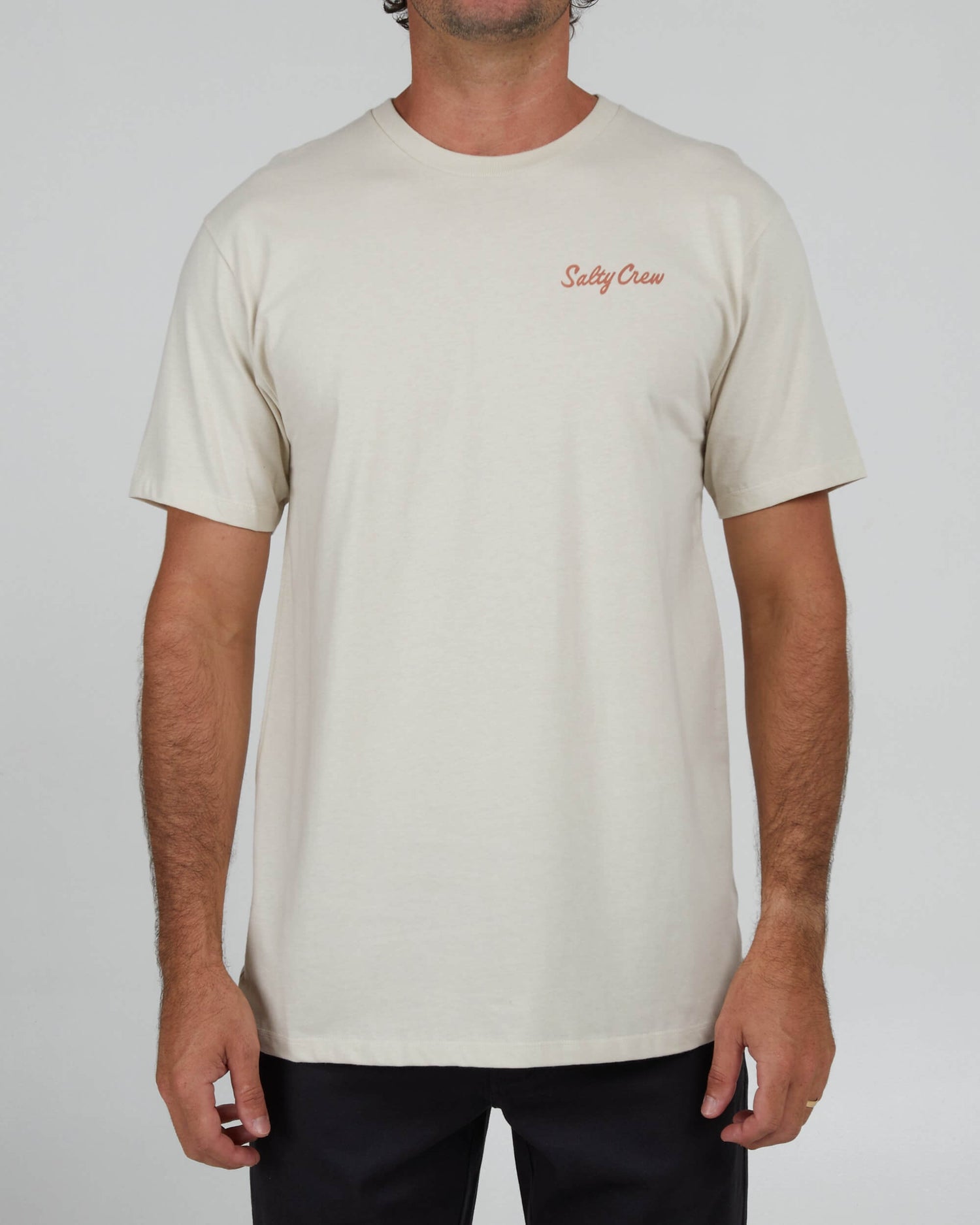 Salty Crew Homem - Etiqueta Premium S/S Tee - Bone