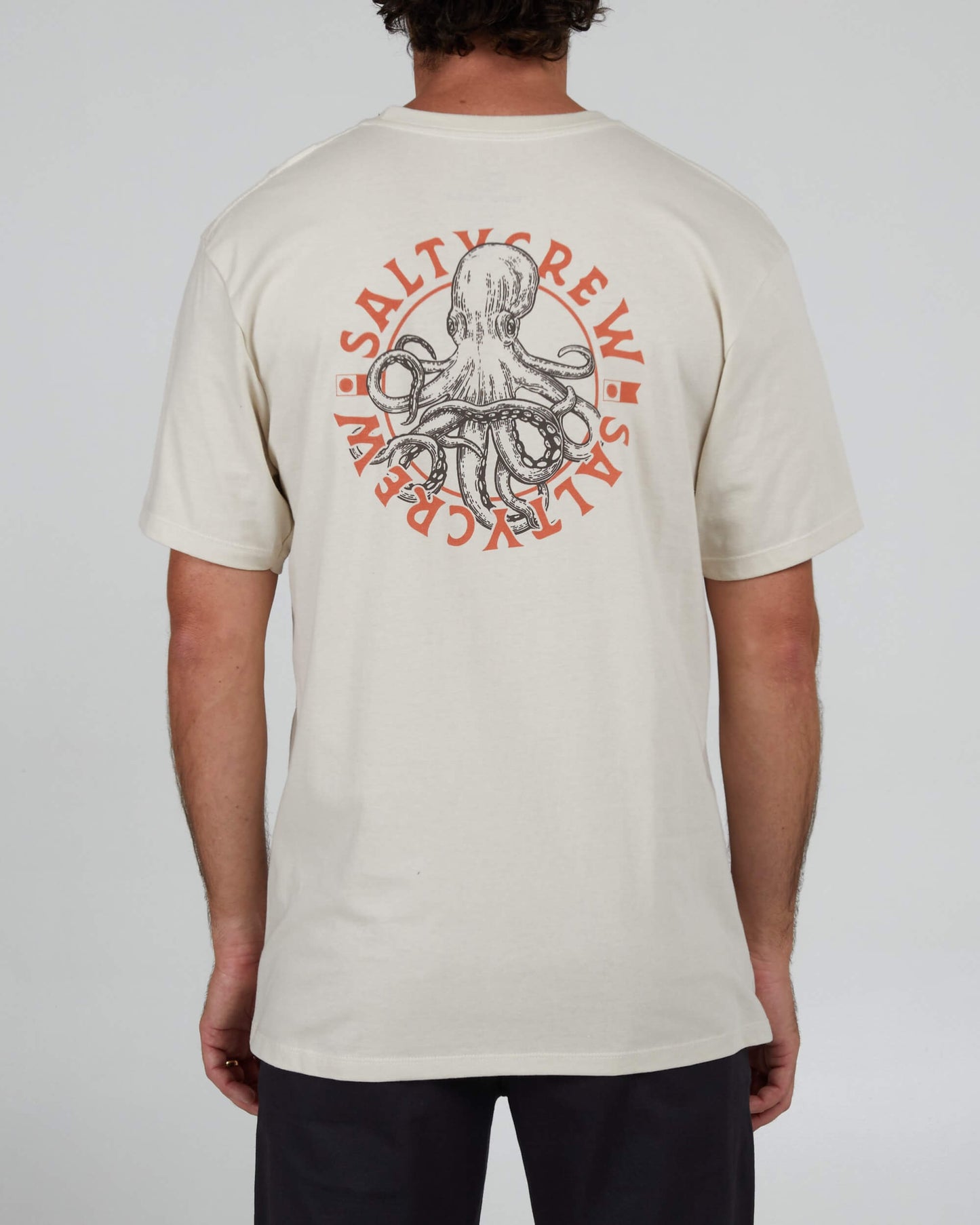 Salty Crew Men - Tentacles Premium S/S Tee - Bone