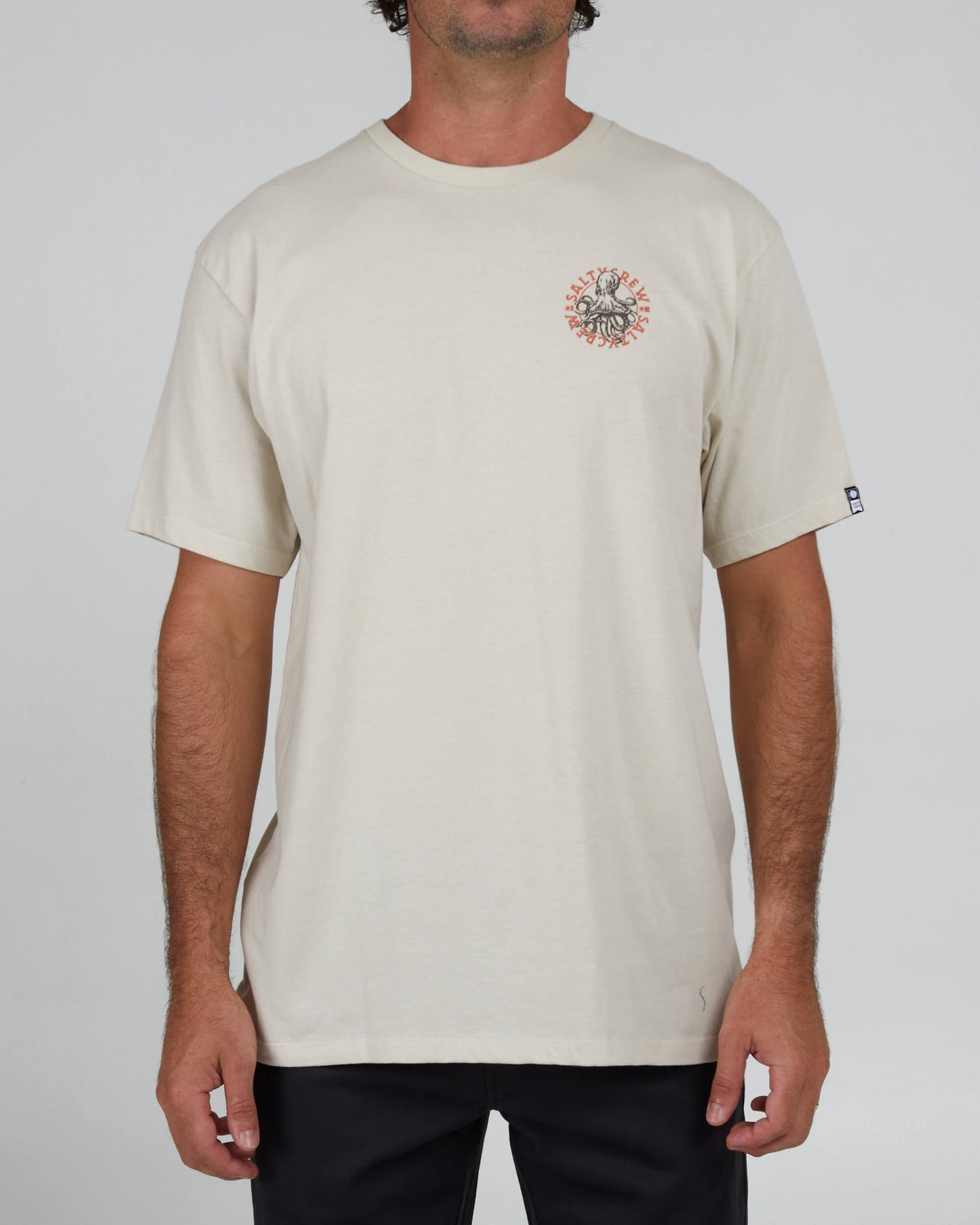 Salty Crew Homem - Tentáculos Premium S/S Tee - Bone