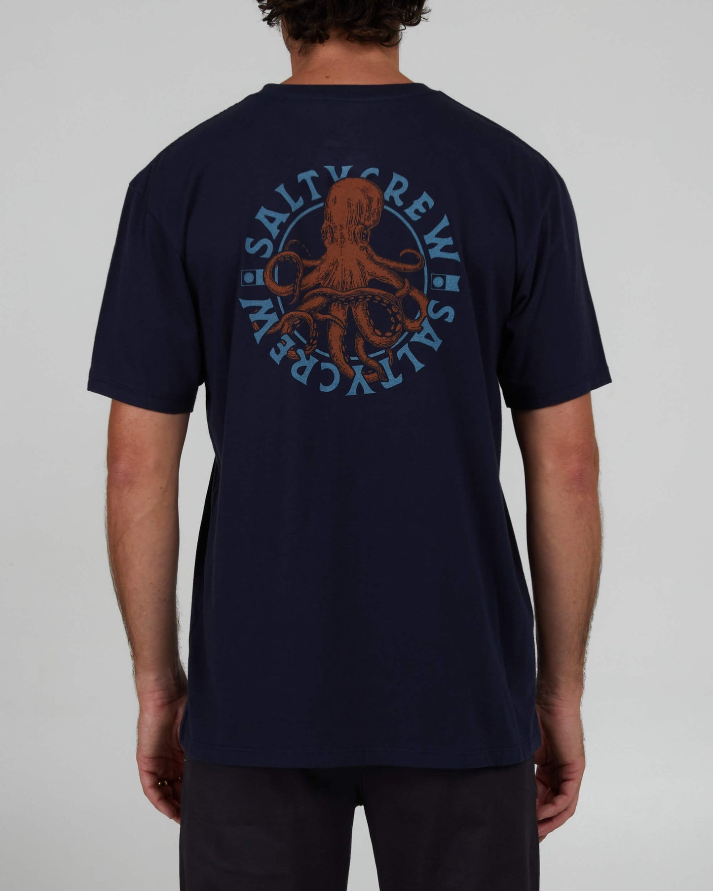 Salty Crew Homem - Tentáculos Premium S/S Tee - Navy