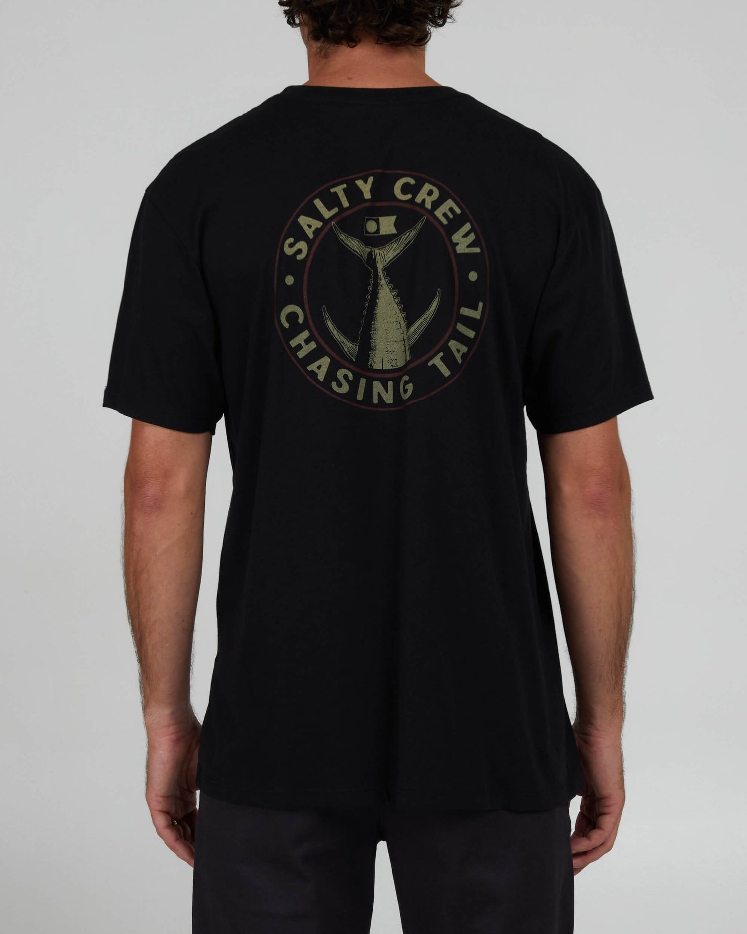 Salty Crew Homens - Tailgate Premium S/S Tee - Black