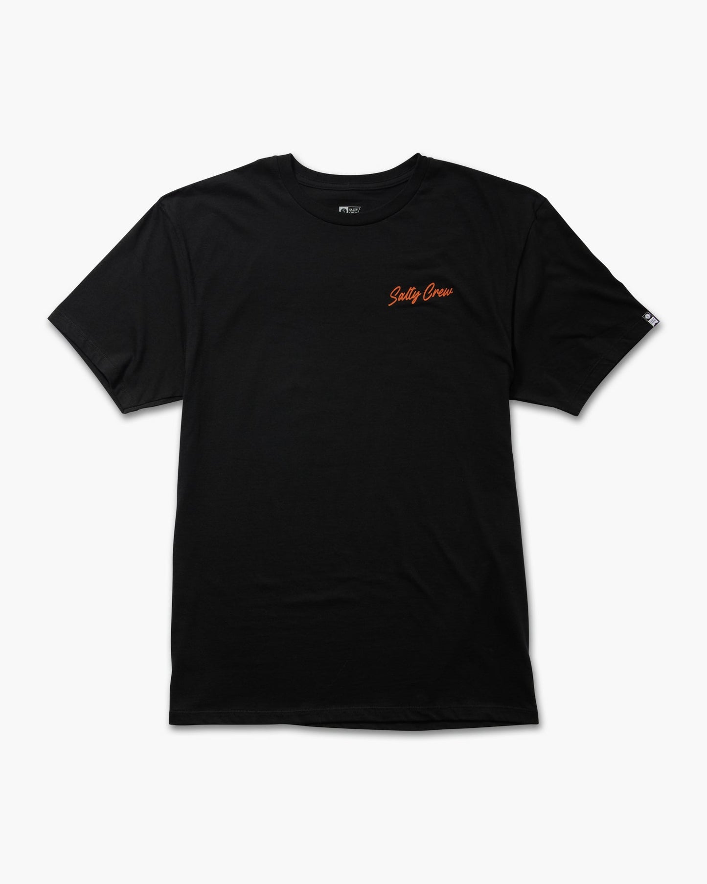 front view of Western Waves Black S/S Premium Tee