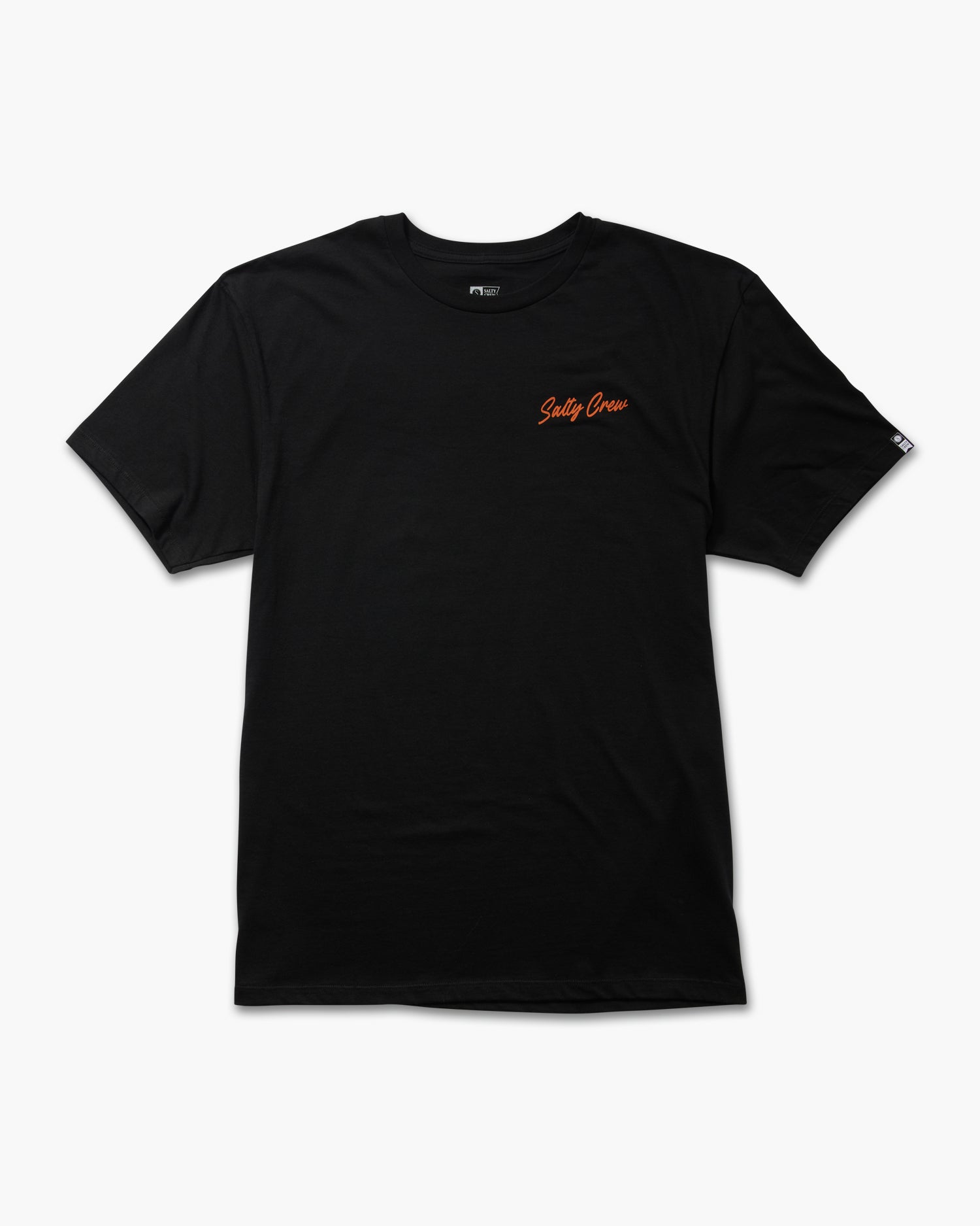 vooraanzicht van Western Waves Black S/S Premium Tee