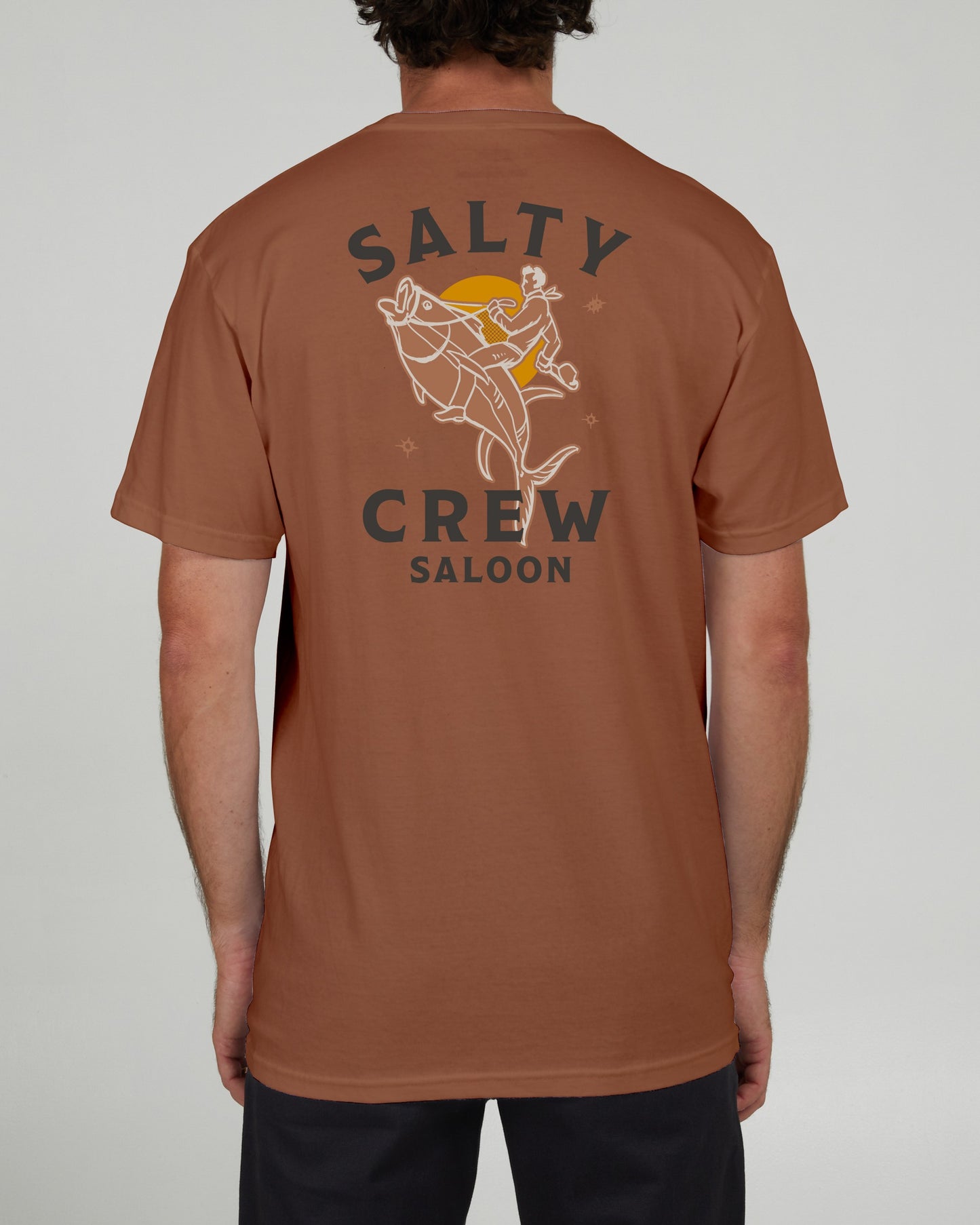 Salty Crew Heren - Saloon Premium S/S Tee - Sierra