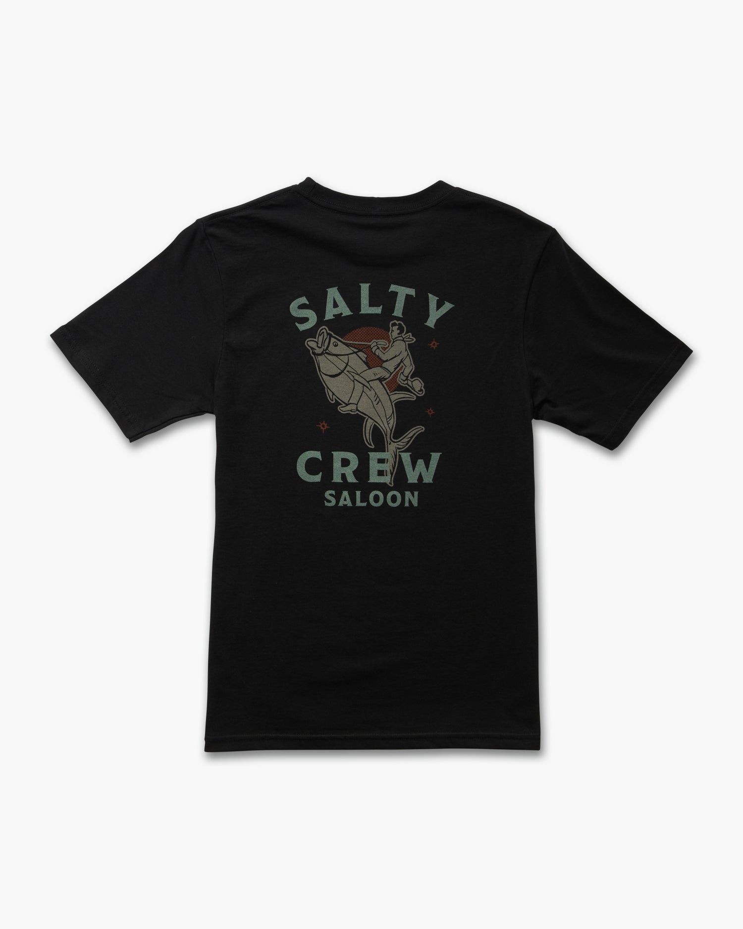 Vue arrière du Saloon Boys Black  S/S Tee