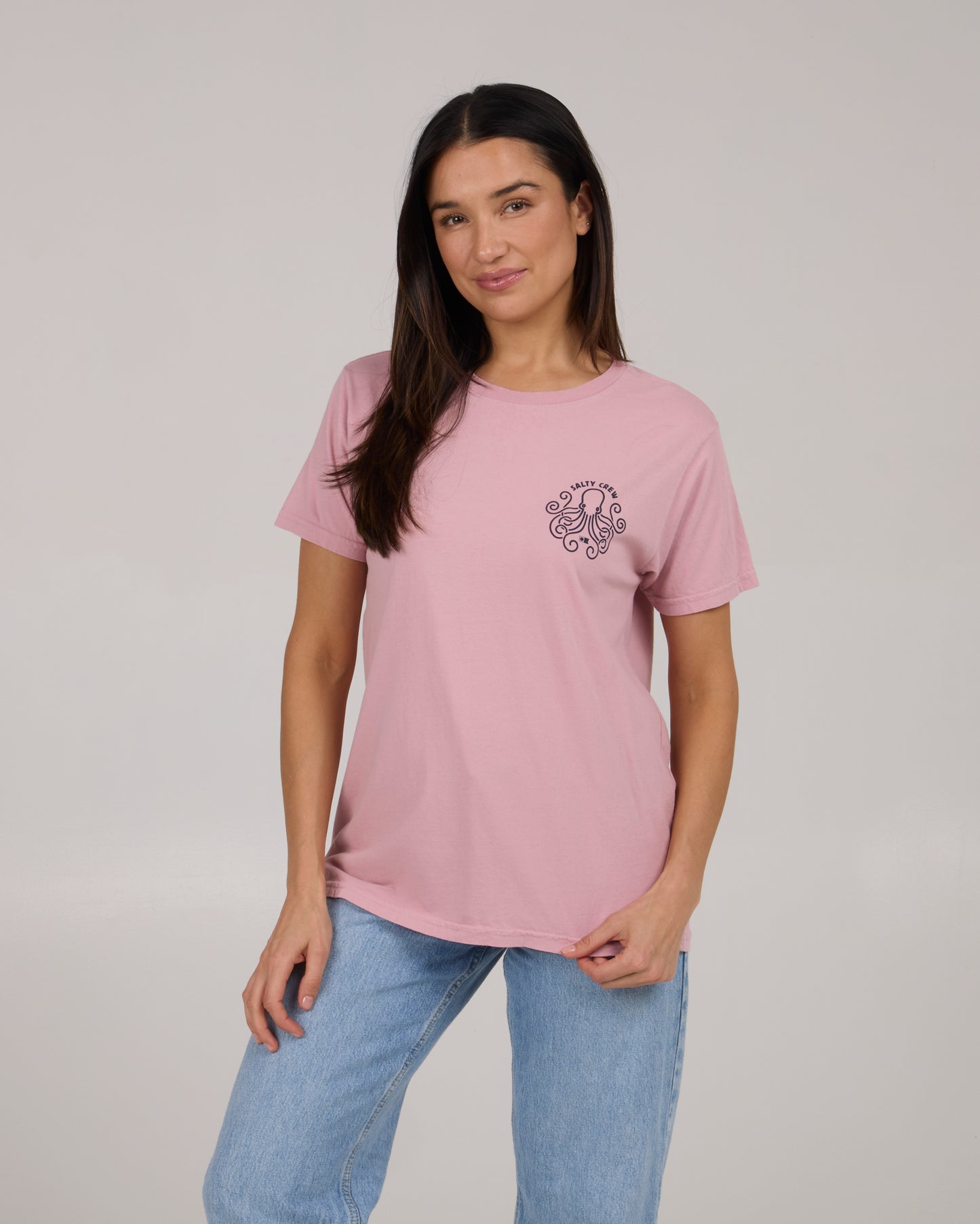 Crazy Eight B.f Tee - Warm Liliac