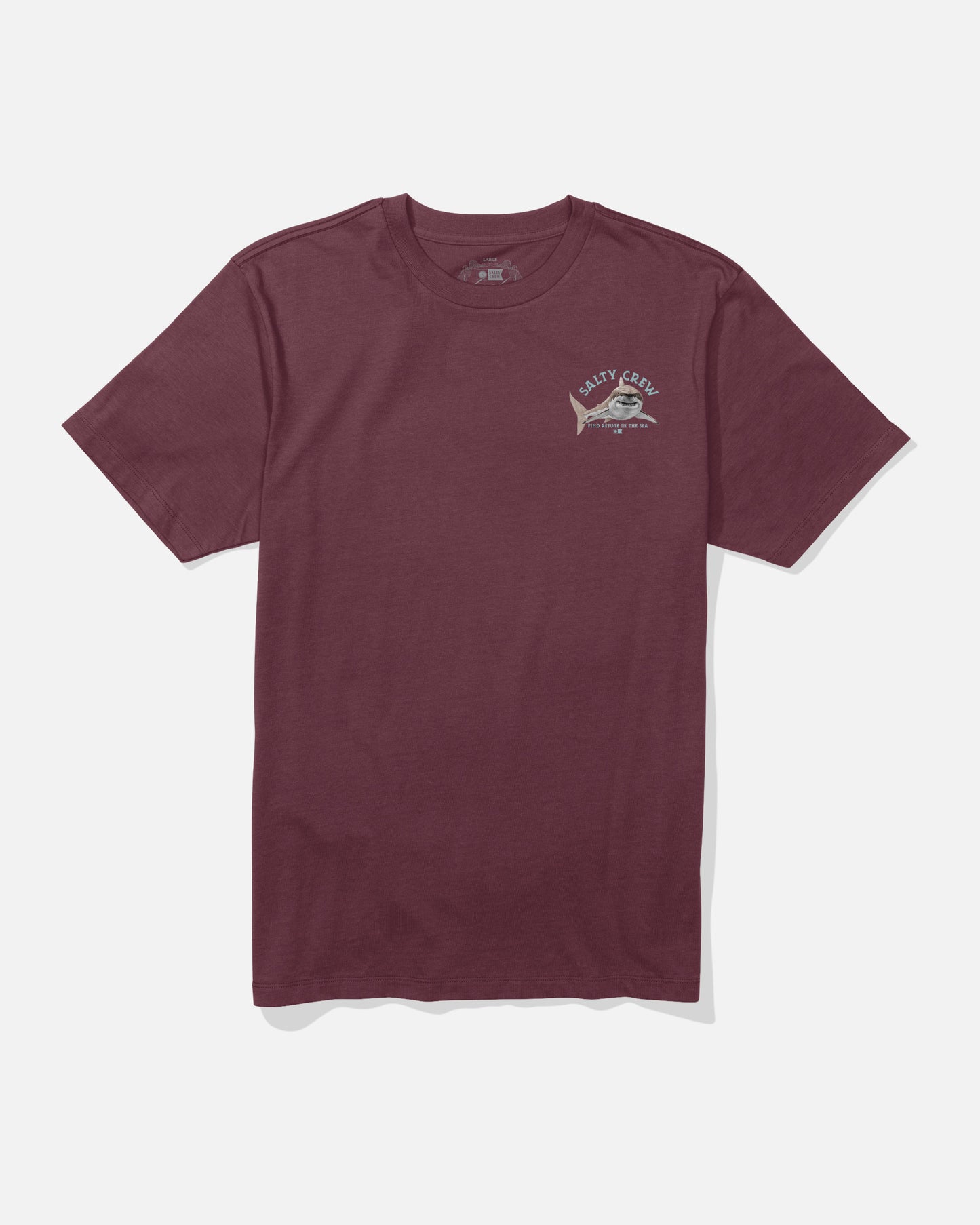 Lurking Ss Tee - Burgundy
