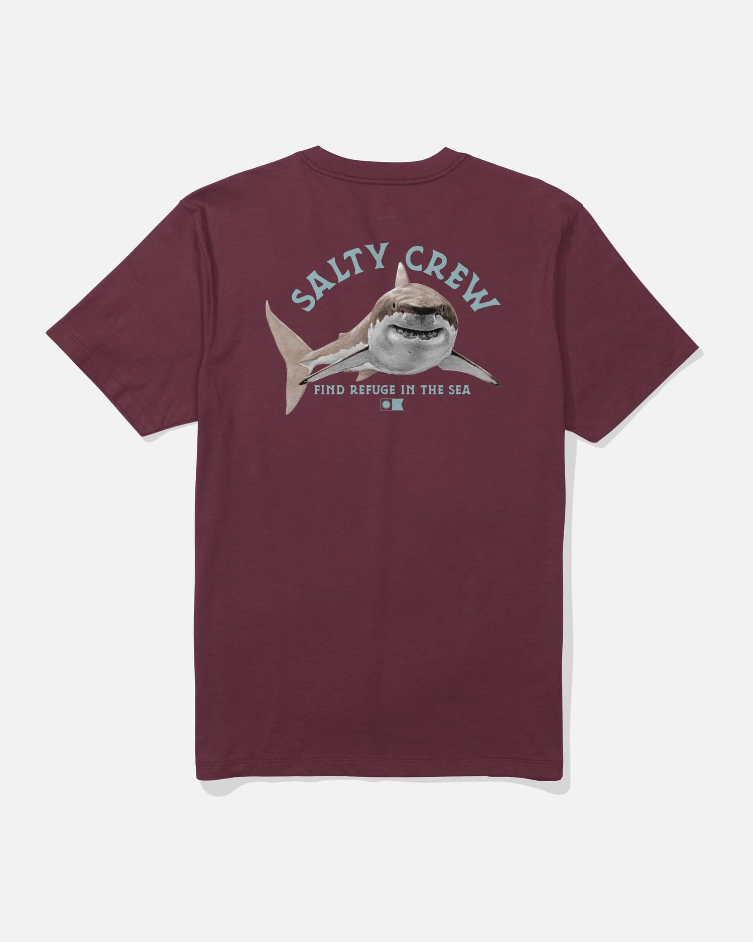 Lurking Ss Tee - Burgundy