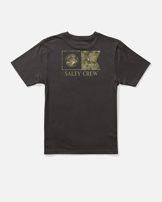 Flagship Fill Ss Tee - Black