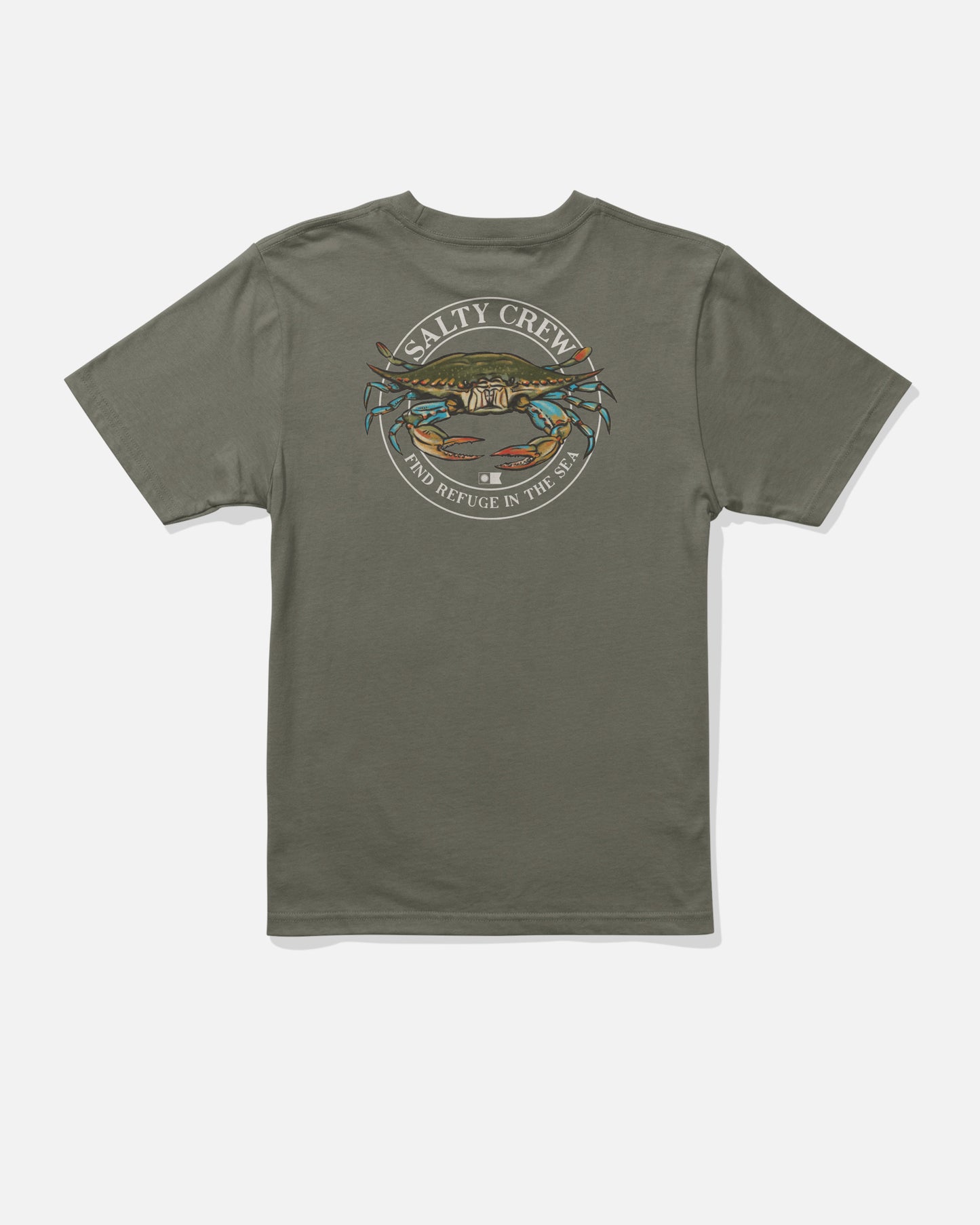 Jimmy  Ss Tee Kids - Dusty Olive