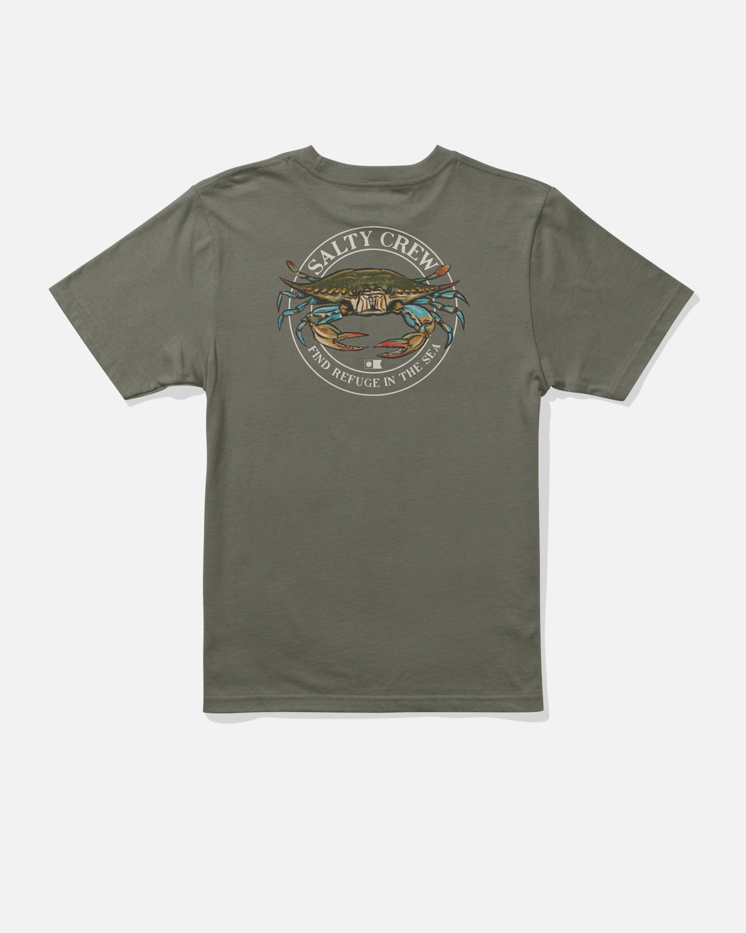 Jimmy  Ss Tee Kids - Dusty Olive