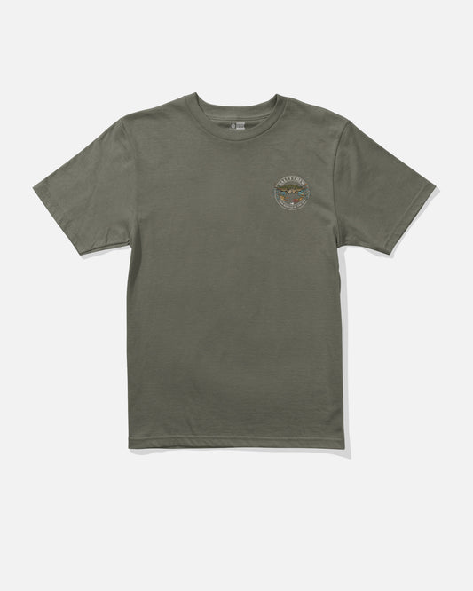 Jimmy  Ss Tee Kids - Dusty Olive
