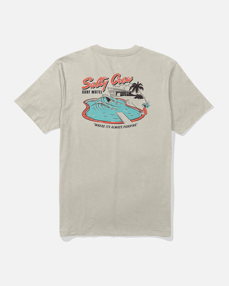 Surf Motel Ss Tee - Moonbeam