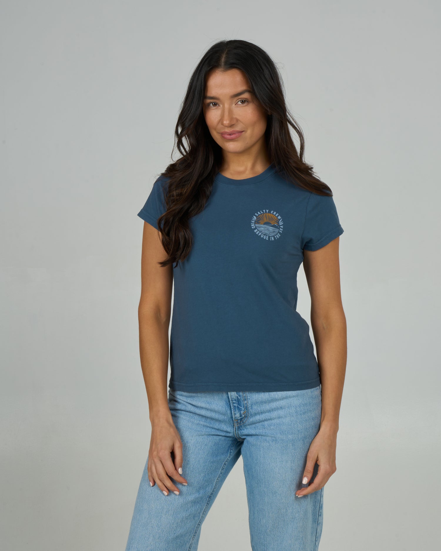 Rays Modern Tee - Midnight Navy