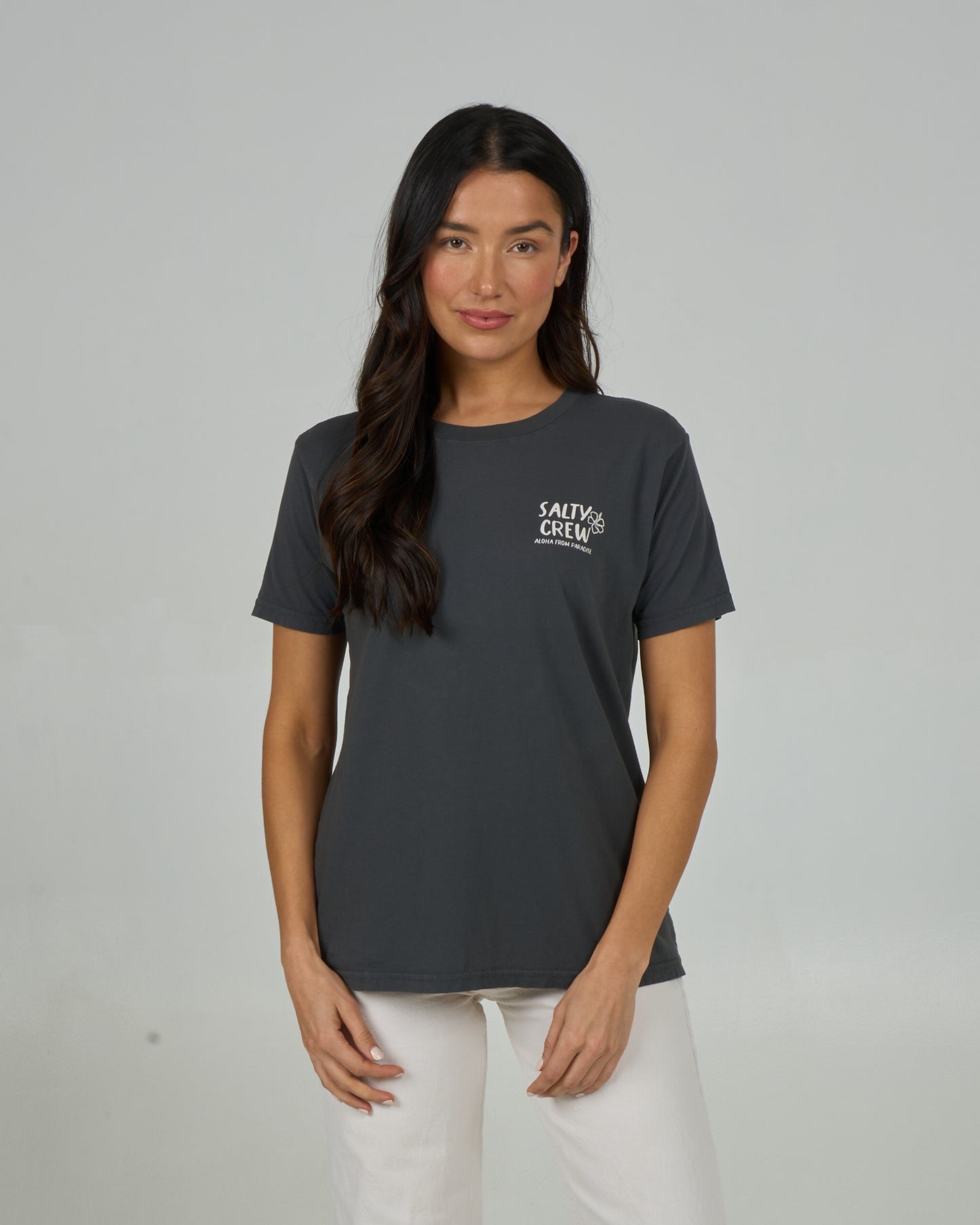 Island Chain B.f Tee - Charcoal