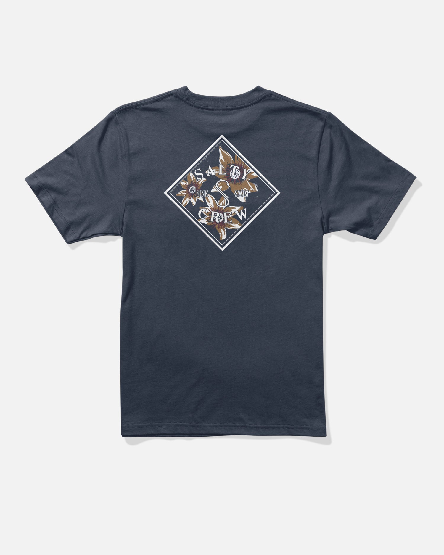 Tippet Fill  Ss Tee Kids - Navy