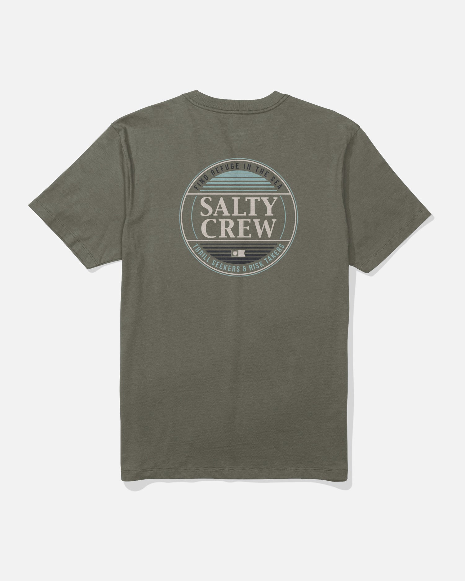 Simple Fade Ss Tee - Dusty Olive