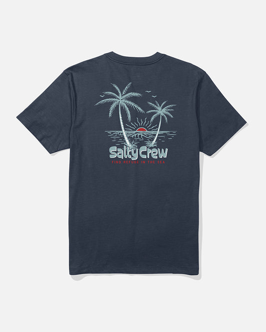 Viewpoint Ss Tee - Navy