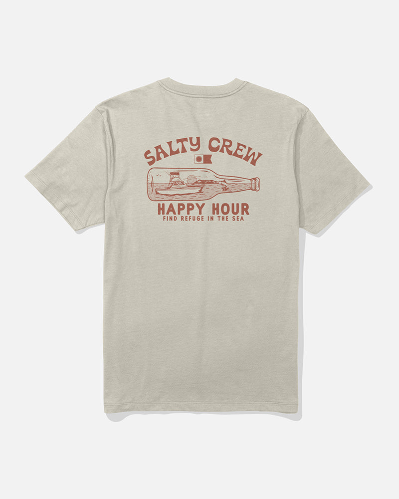 Bottle Rocket Ss Tee - Moonbeam