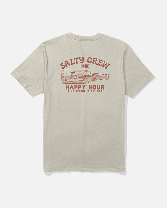 Bottle Rocket Ss Tee - Moonbeam