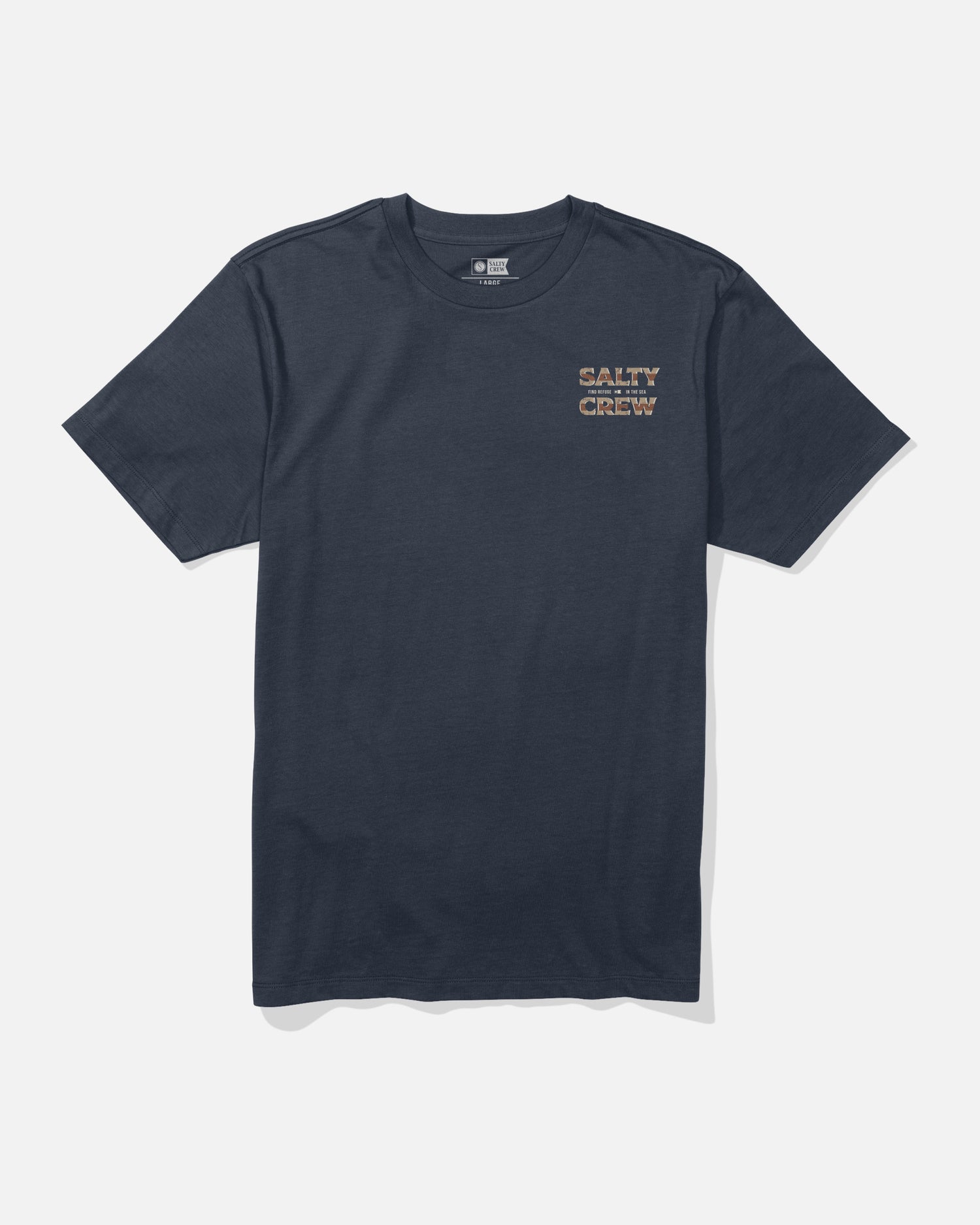 Offset Ss Tee - Navy