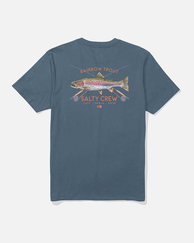 Trout Mount Vintage Ss Tee - Slate