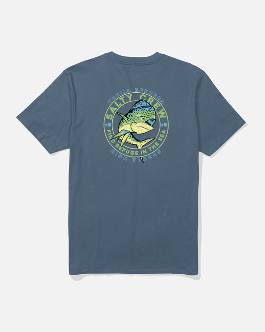 Mahi Club Classic Ss Tee - Slate