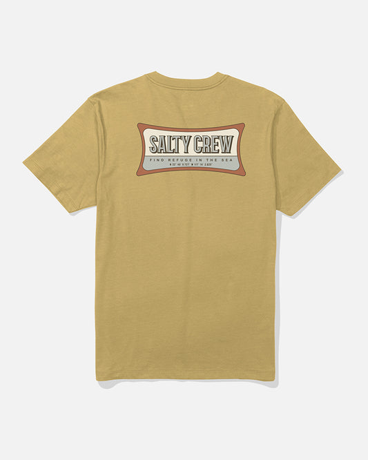 Essential Classic Ss Tee - Mineral Yellow