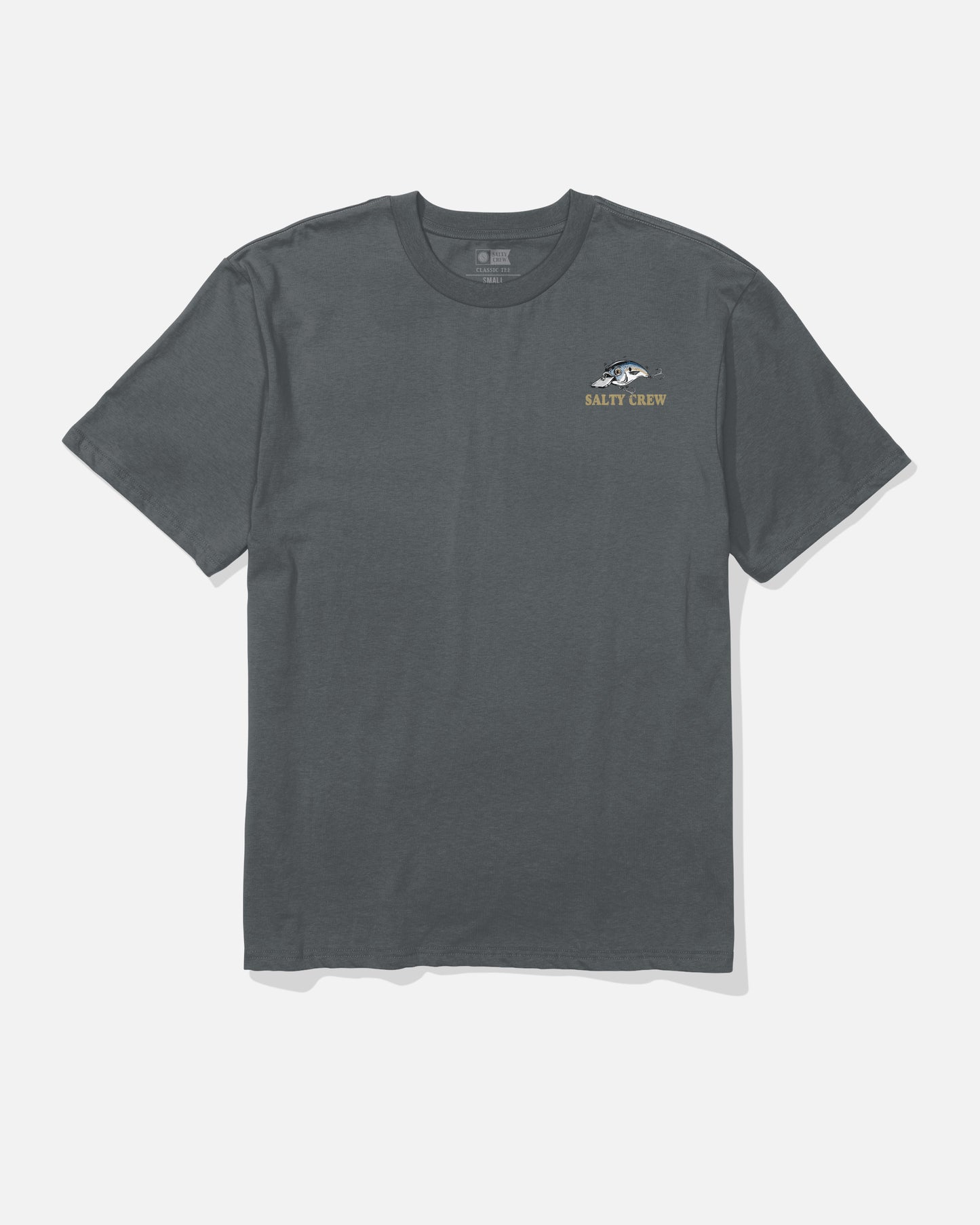 Cast Life Classic Ss Tee - Charcoal