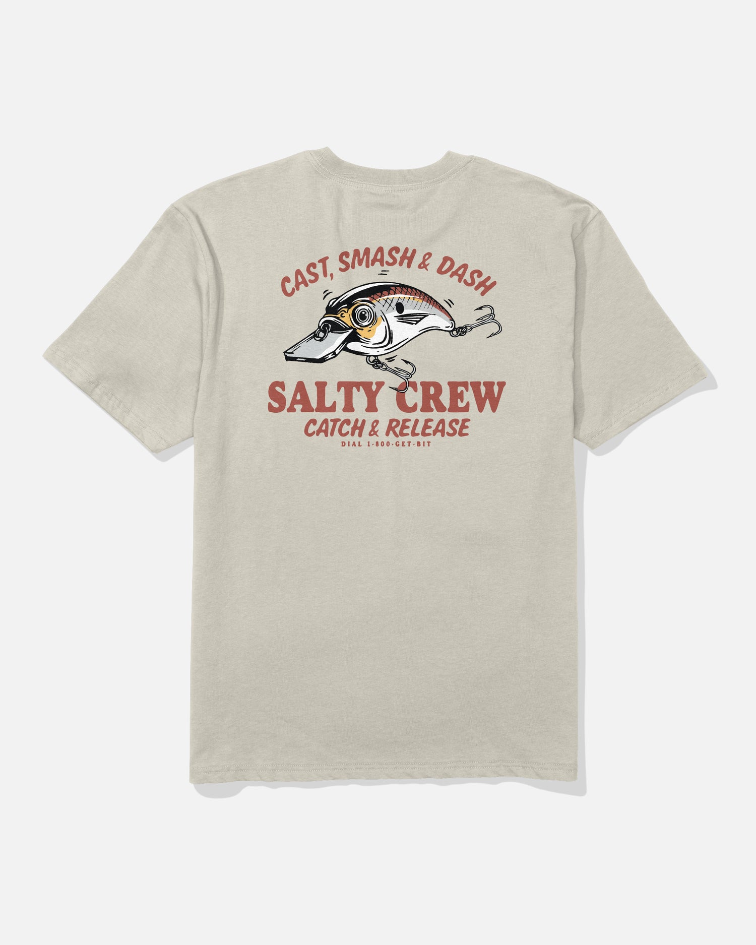 Cast Life Classic Ss Tee - Moonbeam