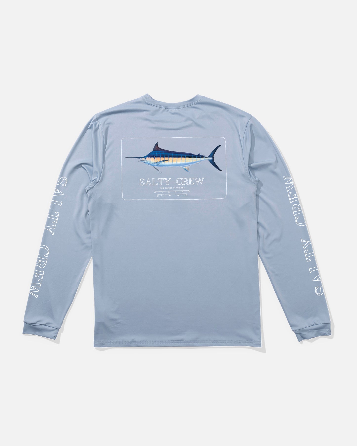 Blue Rogers LS Sunshirt - Blue Fog