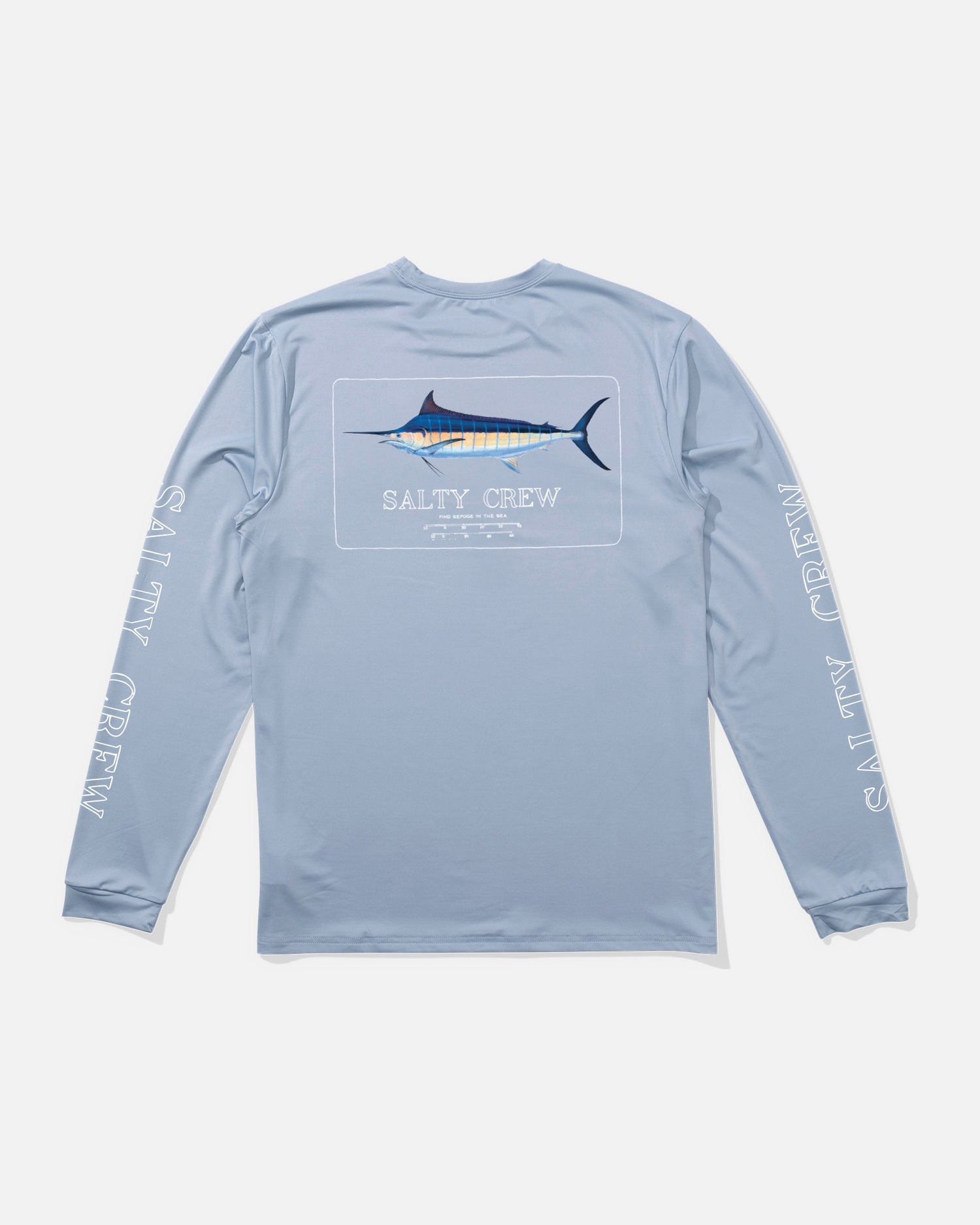 Blue Rogers LS Sunshirt - Blue Fog