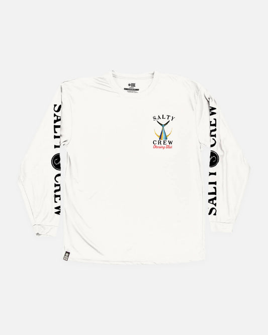 Tailed LS Sunshirt - White
