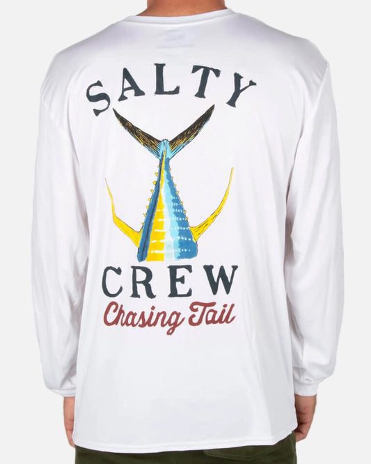 Tailed LS Sunshirt - White