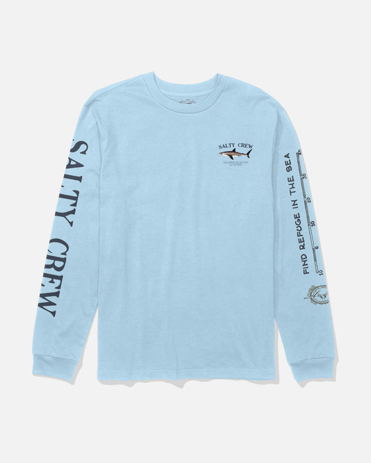 Bruce  L/S Tee Kids - Clear Sky