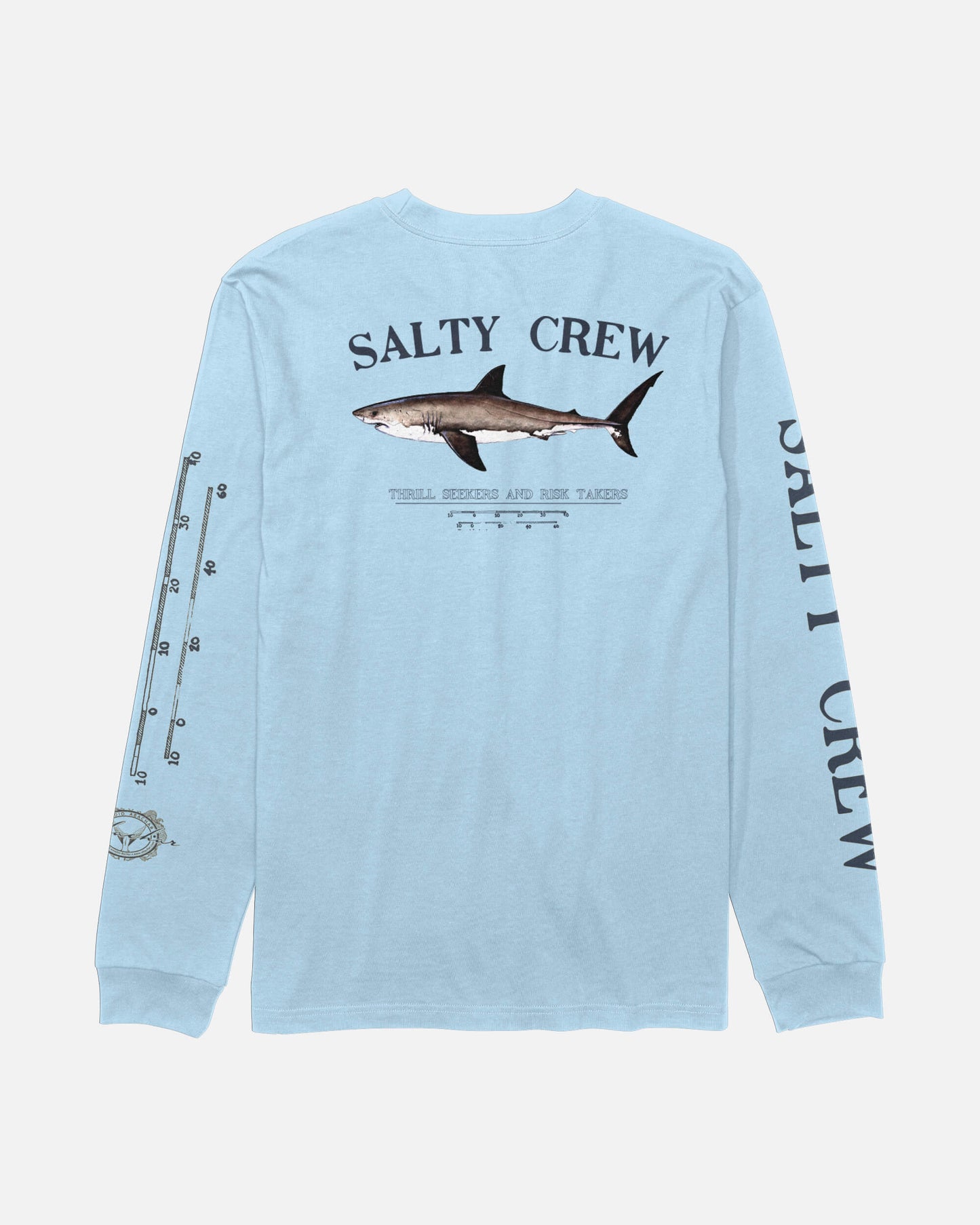 Bruce  L/S Tee Kids - Clear Sky