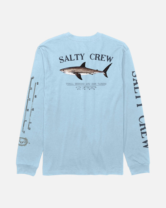 Bruce L/S Tee Kids - Clear Sky