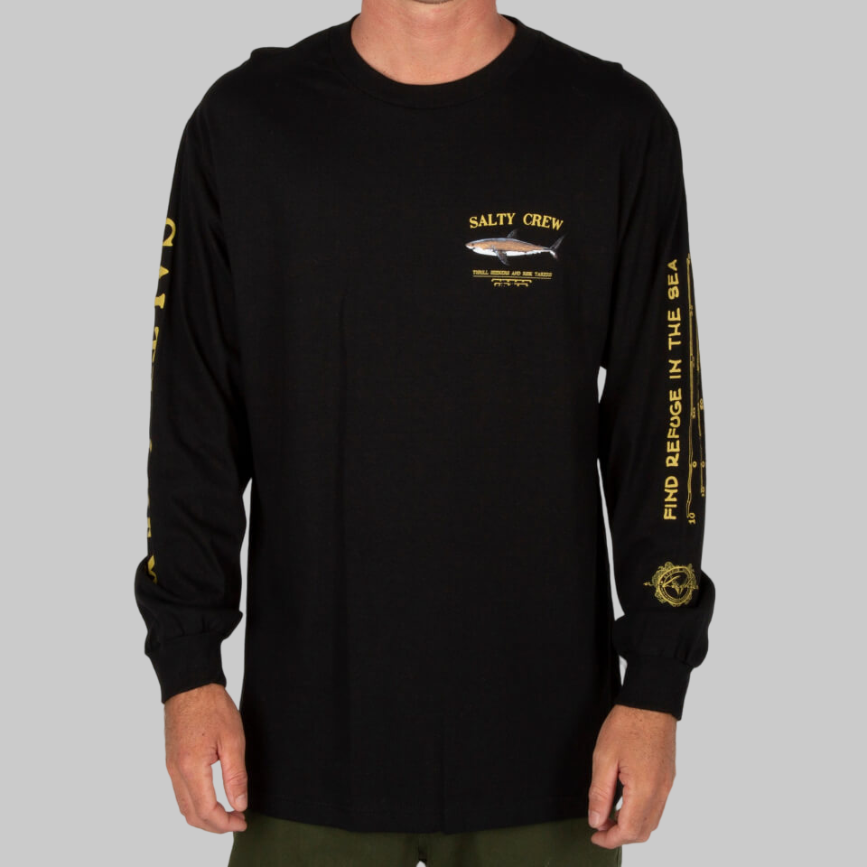 Bruce Standaard L/S Tee - Black