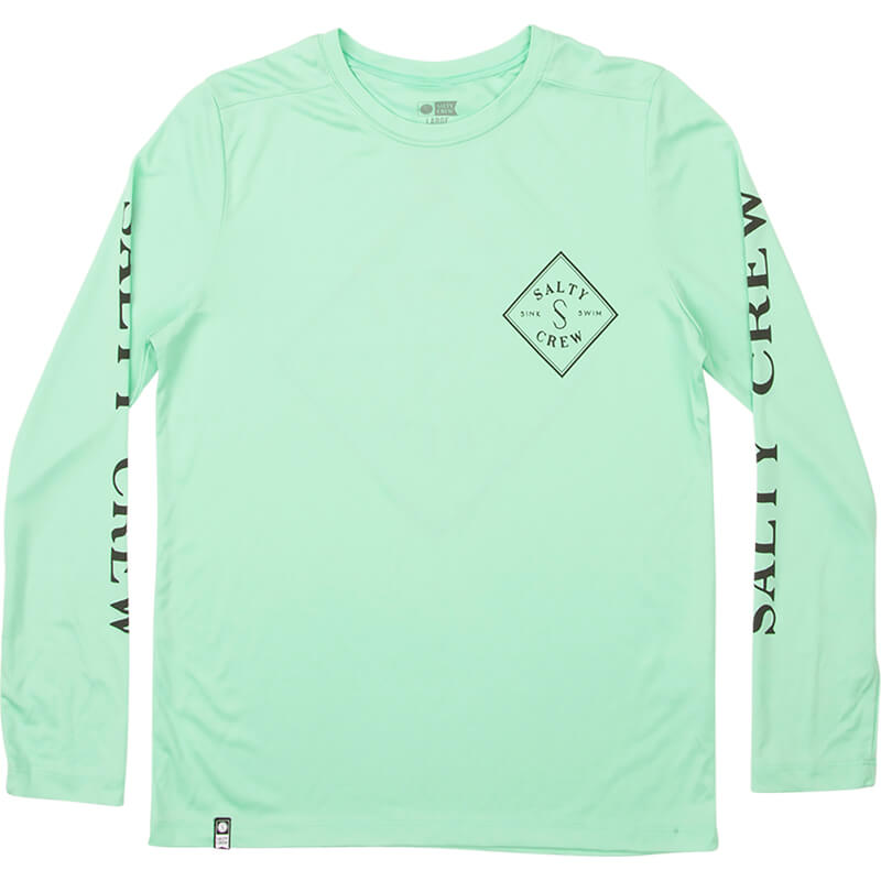 Salty Crew Boys - Tippet Boys Camiseta L/S - Sea Foam