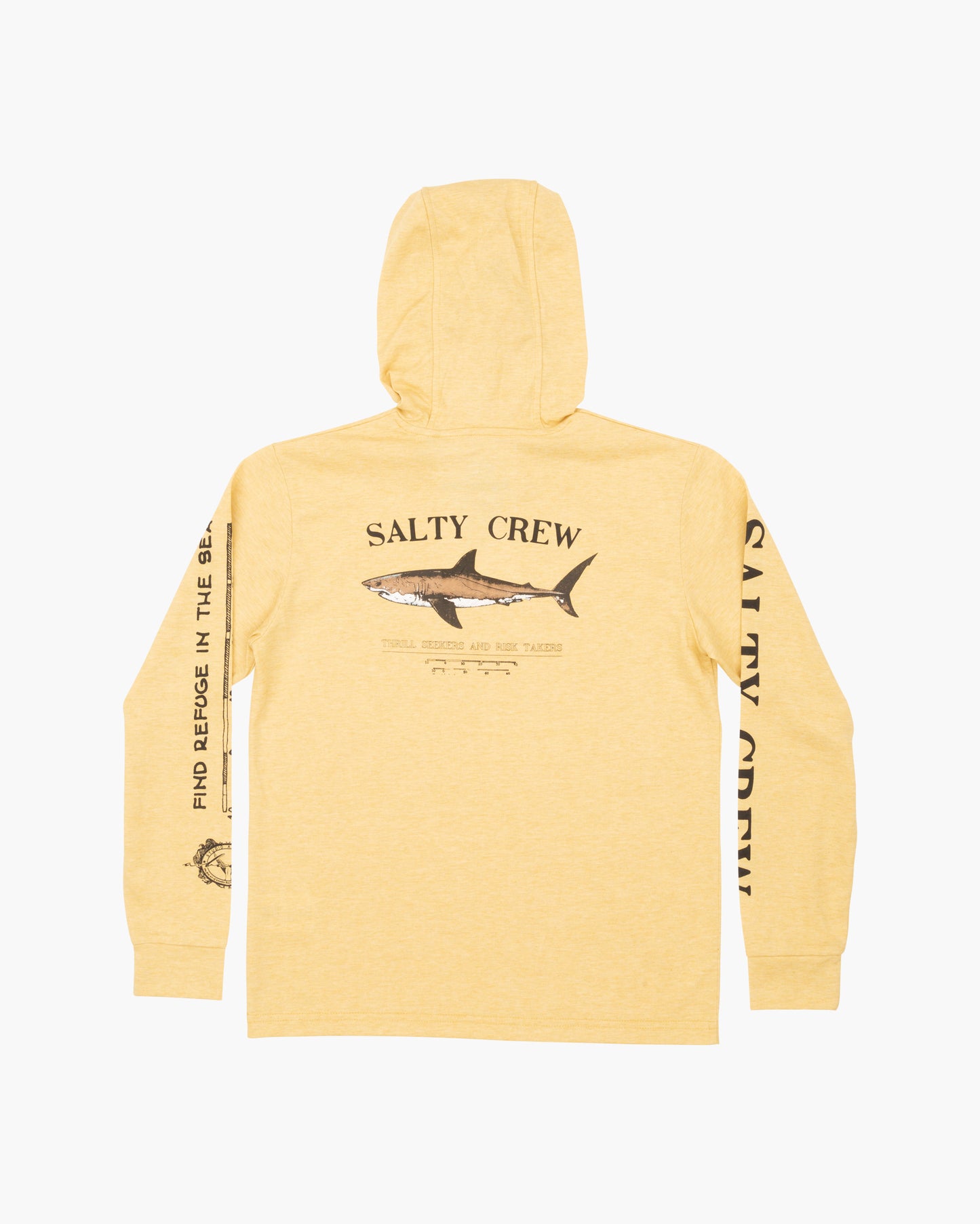 BRUCE BOYS HOOD TECH TEE - Kelp Grün