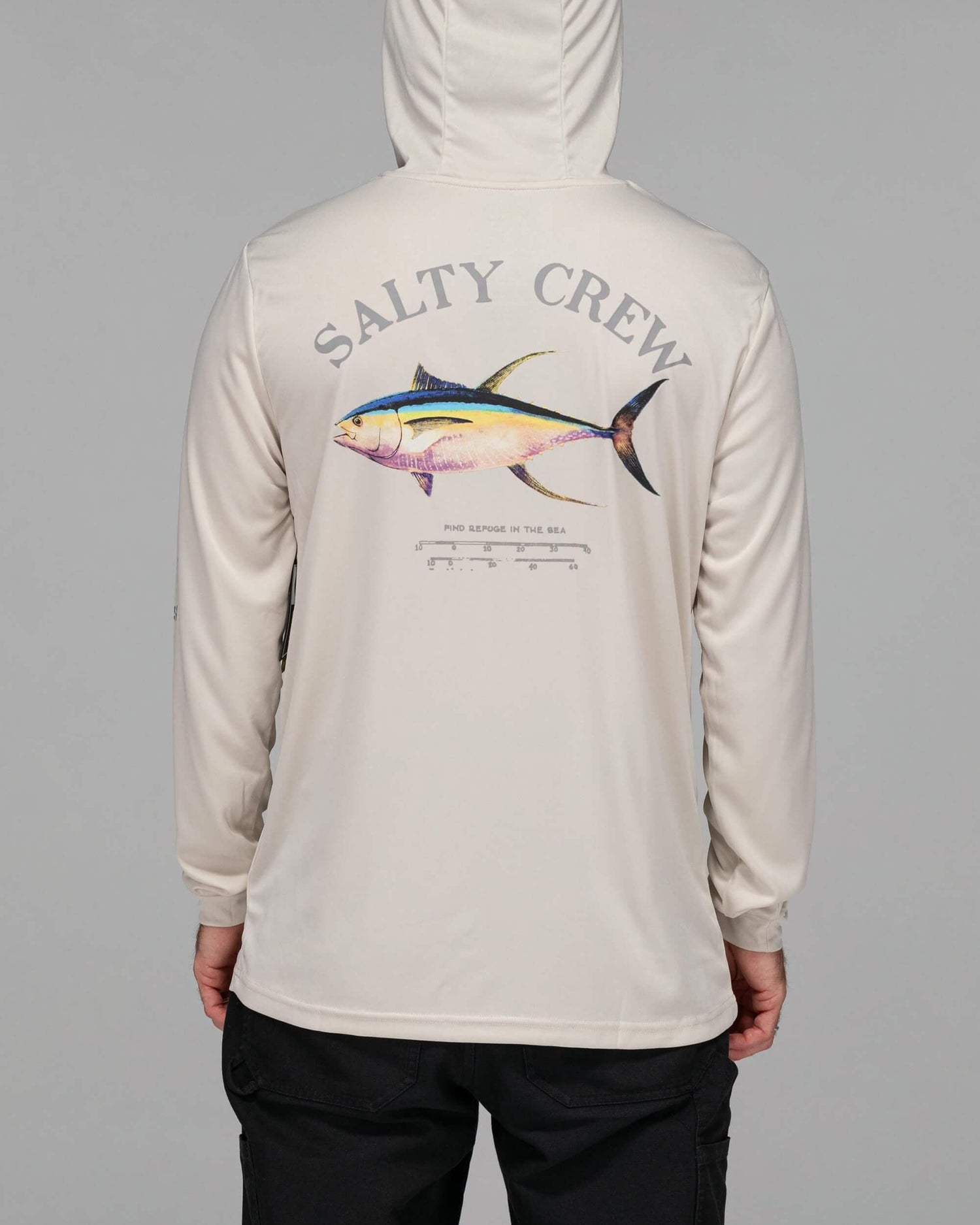 Salty crew SUN PROTECTION Ahi Mount Hood Sunshirt - Natural Upf 50+ in Natural