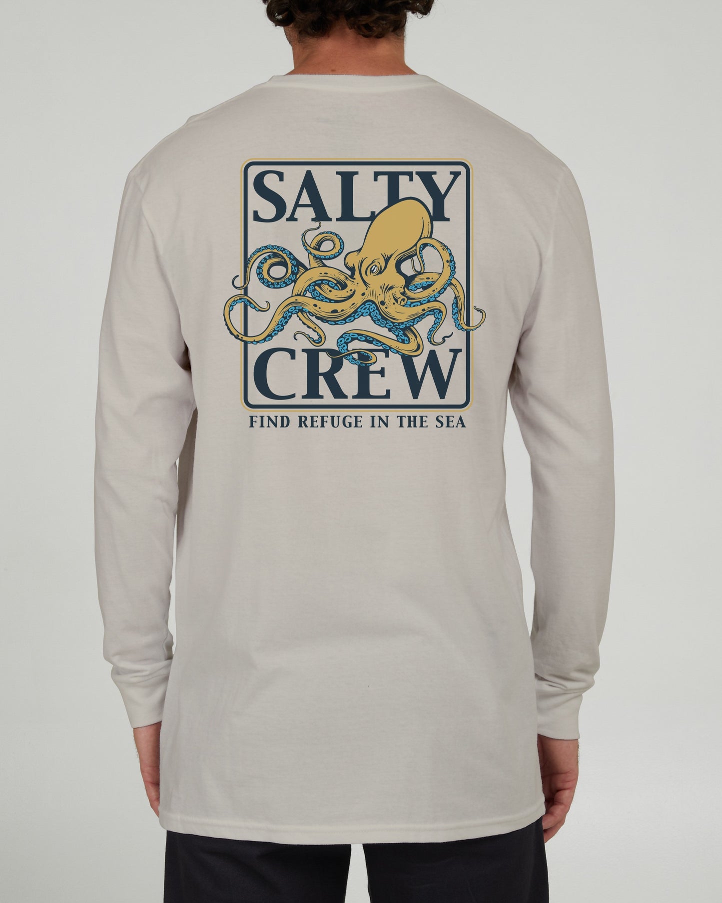 Salty Crew Men - Ink Slinger Standard L/S Tee - Bone